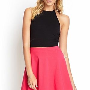 Hot Pink Skater Skirt
